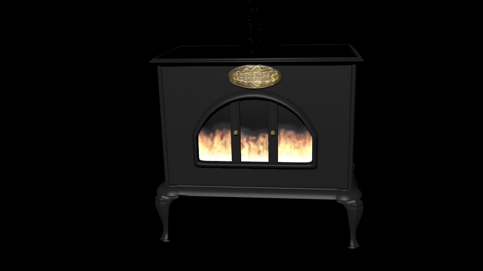 Oak Fire England Stove preview image 1